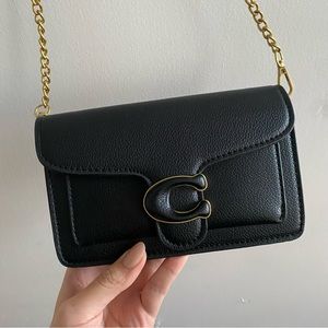 Coach Tabby Crossbody Wristlet in Black